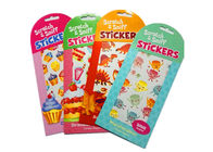 Geurige kleefstof papierstickers Schrapen Sniff papier sticker Custom logo sticker